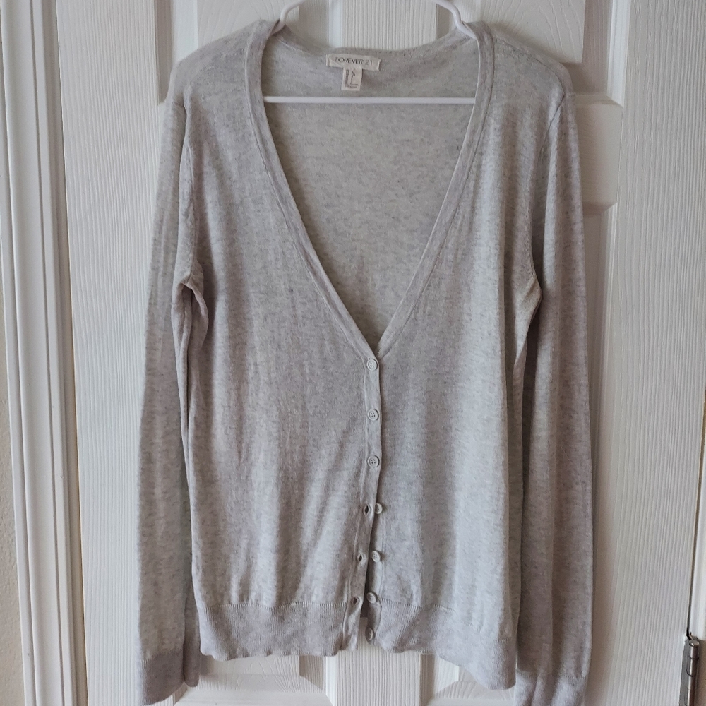 Forever 21 light cardigan